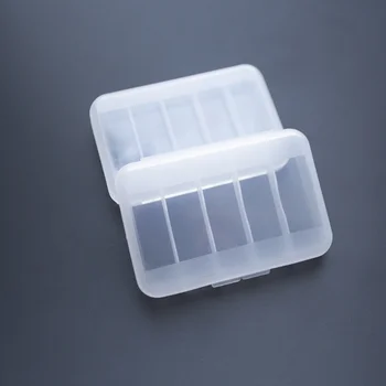 Коробка для хранения мелких деталей Шкатулка для ювелирных изделий Пластиковая коробка Коробка для хранения ювелирных изделий Многоцелевая коробка с пятью отделениями для рыболовного крючка
