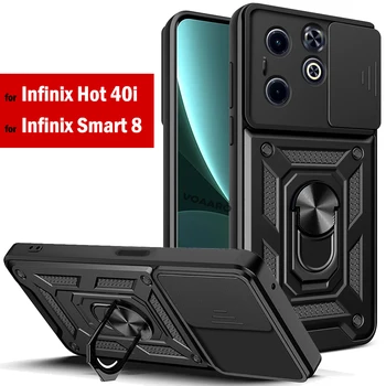 Корпус Armor Funda для Infinix Hot 40i Чехол для Infinix Smart 8 7 Hot 20 Play Note 30i 12 2023 Чехол G96 Zero 30 Pro Ultra 5G
