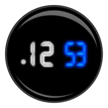  Крошечные цифровые часы Мини светодиодные часы Цифровые для украшения салона автомобиля Автомобильные сменные часы для кабриолета Внедорожник
