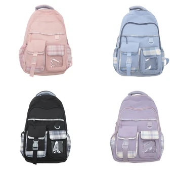 Легкий рюкзак Школьные сумки для девочек-подростков Нейлоновый студенческий рюкзак