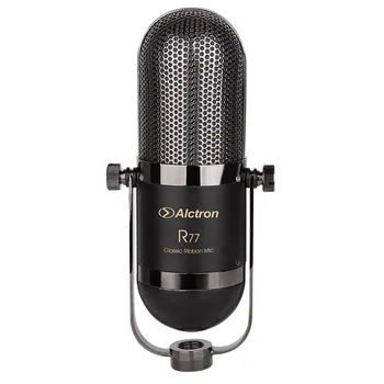 Ленточный микрофон Alctron R77 микрофон для музыкальных инструментов для студий звукозаписи и живых выступлений
