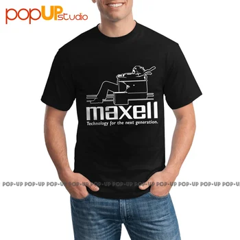 Лучшая технология Maxell Blown Logo Аудио Оборудование Футболка Принт Классическая Горячая Продажа Футболка