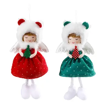 Милая мультяшная кукла-фея рождественский кулон украшение для новогодней свадьбы