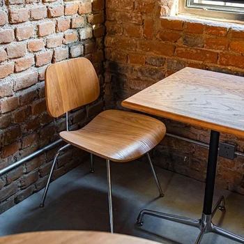 Минималистичные деревянные современные обеденные стулья Кафе Гостиная Кухня Эргономичные обеденные стулья Ресторан Cadeira Мебель для дома MR50DC