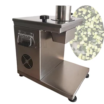 Многофункциональная машина для нарезки овощных кубиков Электрическая машина для нарезки картофеля 220 В