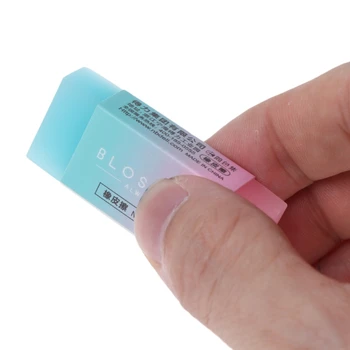  Мягкий прочный гибкий куб Симпатичный цветной карандаш Резиновые ластики для школьников