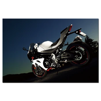 Настенное искусство Холст Принты Плакаты Suzuki GSX R1000 2019 Мотоциклы DIY Рамка Холст Живопись Украшение Для Гостиной