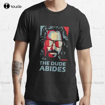 Новинка The Dude Abides Мужская футболка Футболка для женщин S-5Xl Хлопковая футболка