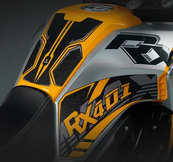  НОВИНКА для мотоцикла Cyclone RX401 Противоскользящая накладка на топливный бак Боковая коленная рукоятка Протектор Наклейка Наклейка Накладки