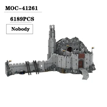 Новый MOC-41261 Модульная игрушка для сращивания строительных блоков, модель 6189PCS, Подарок на день рождения и Рождество для взрослых и детей