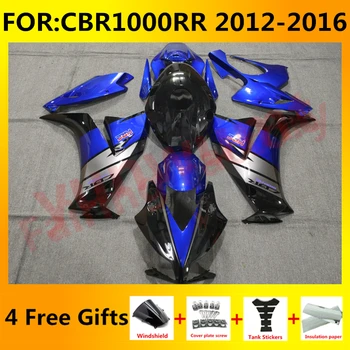 НОВЫЙ комплект обтекателей мотоцикла с АБС, подходящий для CBR1000RR CBR1000 CBR 1000RR 2012 2013 2014 2015 2016 Комплекты обтекателей синий черный