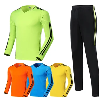 Новый мужской / детский футбольный спортивный костюм для футбола Теплая футбольная форма Спортивный костюм Детская спортивная одежда Форма для мальчиков
