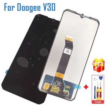  Новый оригинальный ЖК-дисплей DOOGEE V30 + сенсорный экран в сборе Дигитайзер Запасные аксессуары для смарт-телефона Doogee V30