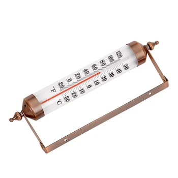 Новый стальной термометр премиум-класса Внутренний термометр Наружный термометр Беспроводной декоративный