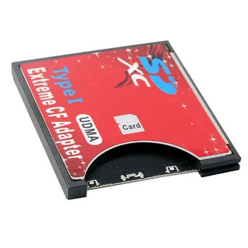 Новый чехол для карт SD в CF Поддержка беспроводного адаптера WIFI SD Card Type i SLR Camera Red