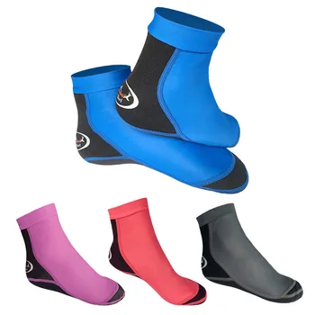  Носки для дайвинга 1,5 мм, мужские и женские носки для снорклинга из лайкры Противоскользящие и устойчивые к царапинам носки для пляжного плавания, C755