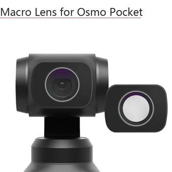  Оптический стеклянный магнитный макрообъектив для DJI Osmo Pocket / Pocket 2 Объектив камеры Мини Портативные Ручные Карданные Аксессуары