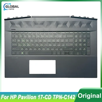 Оригинальная клавиатура США для HP Pavilion 17-CD TPN-C142 Gamer Ноутбук Подставка для рук с клавиатурой с подсветкой AP2K9000300 AP2K9000310