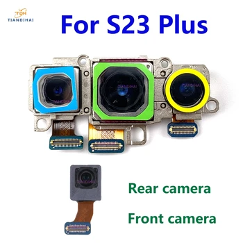Оригинальная передняя задняя камера для Samsung Galaxy S23 Plus S23 + 5G S916B S916N S916U Запасные части модуля задней камеры