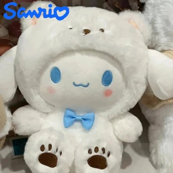 Оригинальные плюшевые игрушки Sanrio Cinnamonroll Kuromi Pochacco Мягкая плюшевая кукла Hello Kitty Cos Bear Милые детские игрушки Подарки на день рождения