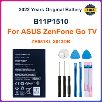 Оригинальный аккумулятор телефона ASUS ZB551KL для ASUS ZenFone Go TV ZB551KL X013DB 3010 мАч B11P1510 3010 мАч