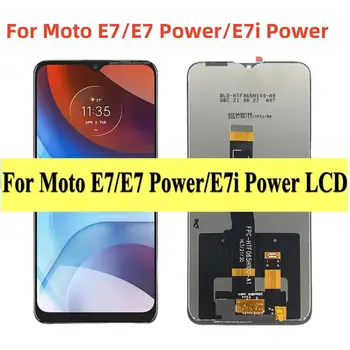 Оригинальный ЖК-дисплей E7 для Motorola Moto E7 Power ЖК-дисплей Сенсорный дигитайзер в сборе для Moto E7i Power Display XT2097