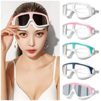  Очки с широким обзором Без протекания Противотуманные очки для дайвинга Маска для плавания Очки для плавания Купальники
