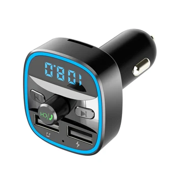 передатчик Bluetooth Автомобильный MP3-плеер Светодиодный экран Гнездо прикуривателя Двойные USB-порты Автомобильное зарядное устройство TF-карта Автомобильные аксессуары