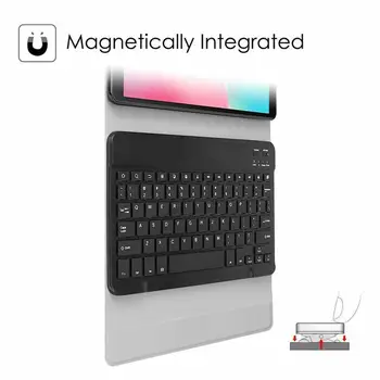  Планшетная клавиатура для высокопроизводительного планшета премиум-класса Защитный чехол Беспроводная Bluetooth-клавиатура 7 цветов Магнитная подсветка