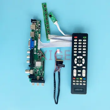 Подходит LTN156AT20 LTN156AT22 Плата контроллера DVB Цифровой сигнал Дисплей для ноутбука DIY Kit 15,6