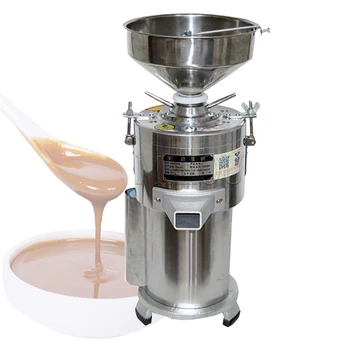  Производитель машин для производства арахисового масла Кофемолка для соевого молока и кунжута 220 В Коммерческая машина для производства орехового арахисового масла