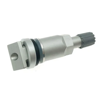 Прочный комплект для ремонта клапана датчика давления в шинах Набор для замены Silver TPMS Монитор давления в шинах 4PCS Аксессуары Комплект