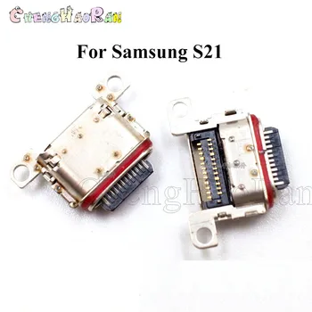  разъем разъема для зарядки Type C Разъем разъема для зарядки Для Samsung A32 A52 A72 S21 S21 + S21P Гибкие запасные части для мобильных телефонов Type-C