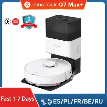 Робот-пылесос Roborock Q7 Max / Q7 MAX+ с автоматическим опорожнением док-станции для робота S5 max Dust Home