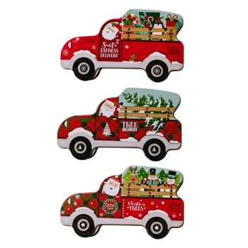 Рождественский автомобильный футляр для конфет Отличный сюрприз для детей в праздничный сезон