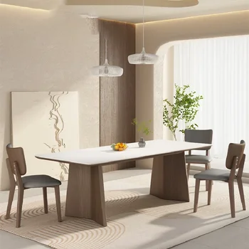 Роскошный консольный кухонный стол Мобильный скандинавский центр Макияж Многофункциональные обеденные столы Современная мебель для салона Mesas De Jantar