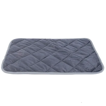 Самогрелка для собак Моющийся матрас для спальной кровати для домашних животных Зимняя теплая подушка для собак и кошек 115 * 72 см