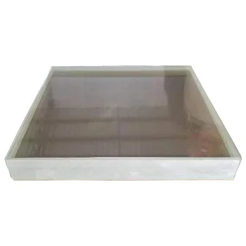 Свинцовое стекло, используемое в комнате КТ-сканирования Свинцовое стекло с высокой стойкостью к кристаллическому излучению