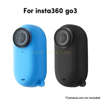 Силиконовый защитный чехол для Insta 360 GO 3 Защитный чехол для экшн-камеры D0UA