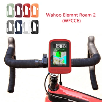 Силиконовый чехол для велосипедного компьютера для Wahoo Elemnt Roam 2 GPS спидометр Универсальный защитный чехол для секундомера Силиконовый чехол WFCC6