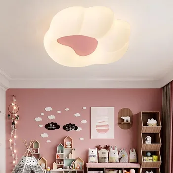  Симпатичные потолочные светильники для детской комнаты Белый розовый кошачий коготь лампа Теплый романтический дом Девочка Мальчик Спальня Детская комната Декор Потолочные светильники