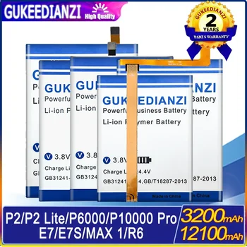Сменный аккумулятор GUKEEDIANZI для высококачественной батареи Blackview E7 E7S/MAX 1/P10000 Pro/P2 Lite/P6000/R6 с бесплатными инструментами