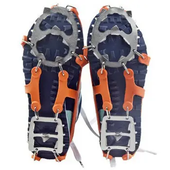 Снежные шипы для обуви Подледная рыбалка Шипы для обуви для мужчин Аксессуары для подледной рыбалки для прогулок Скалолазание Альпинизм Уборка снега лопатой