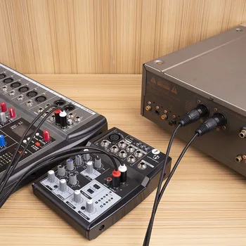  Совершенно новые музыкальные инструменты Аудио Кабель Микрофон Кабель 3-жильный XLR XLR Кабель Адаптер для микшеров Широкая совместимость