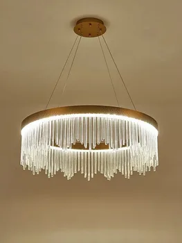 современный светодиодный железный стеклянный шар промышленное освещение кухонный остров потолок украшение кухонный свет люстры потолок