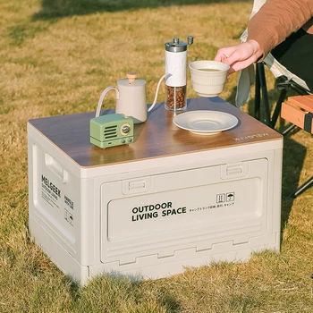 Сортировочный ящик багажника для кемпинга на открытом воздухе Складной ящик для хранения автомобиля для пикника для кемпинга