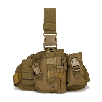 Тактические аксессуары Военная сумка для оружия Tactics Ride Leg Bag Многоцелевая сумка для набедренного ремня Водонепроницаемый универсальный подсумок для бедра