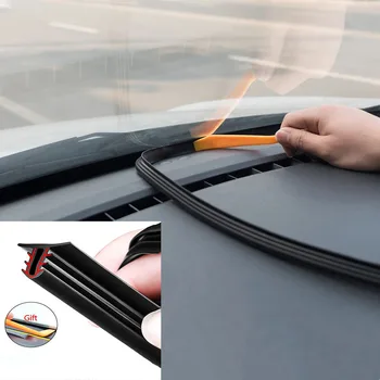 Универсальная уплотнительная полоса приборной панели автомобиля шумоизоляция звукоизоляция для цветной обработки Kia Cerato 2 Удаление царапин на стекле для очков