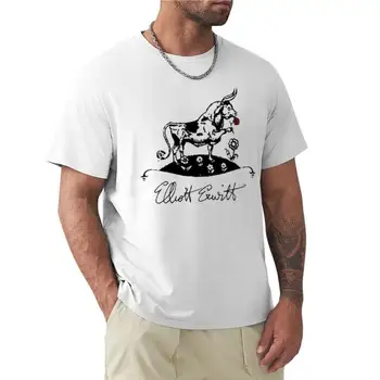 Фердинанд Бык, Эллиотт Смит Футболка симпатичная одежда индивидуальные футболки Футболки с коротким рукавом для мужчин