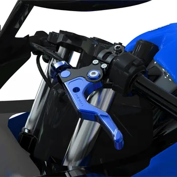  ЧПУ Алюминиевый короткий рычаг сцепления для трюков Легко потянуть за трос Регулятор провода Система сборки Ручка сборки для Yamaha XSR 900 ABS 2016-2017